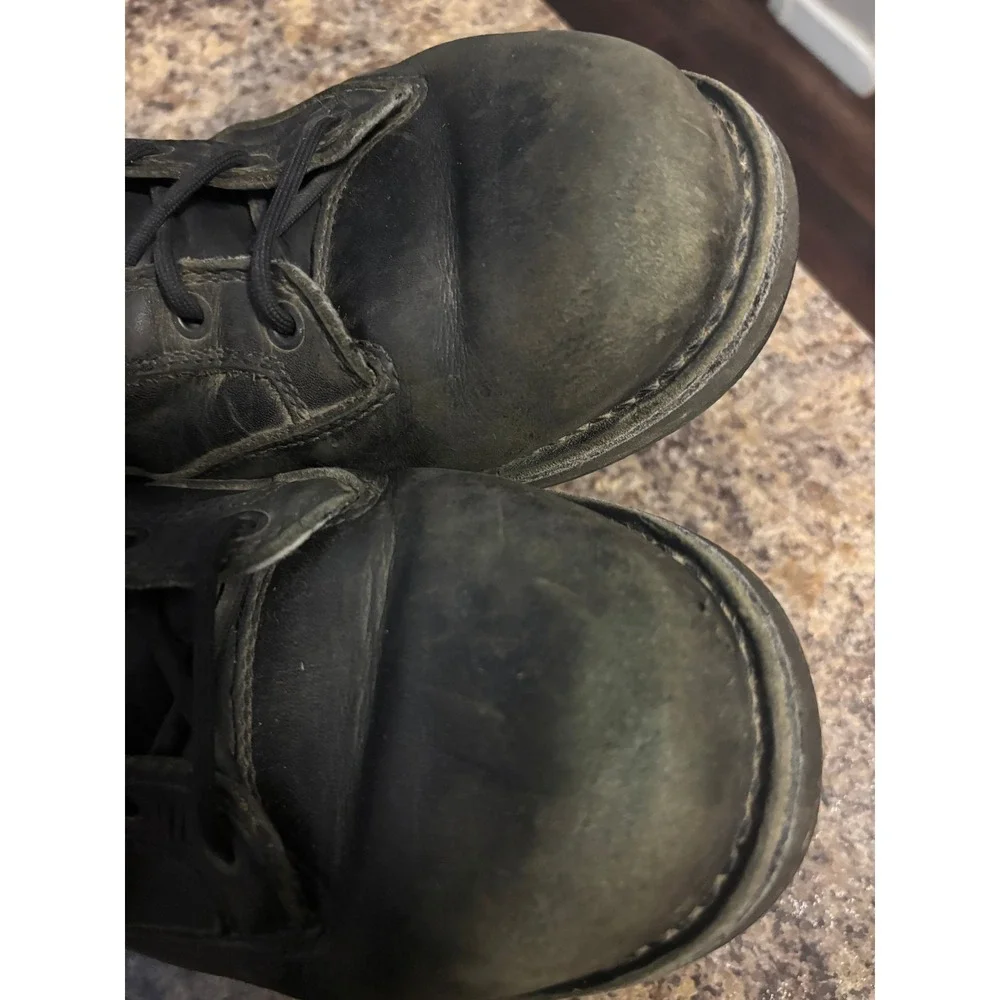 Danner Stalwart Side-Zip 8 Black Leather Tactical Duty Boots Mens 11 D 26226